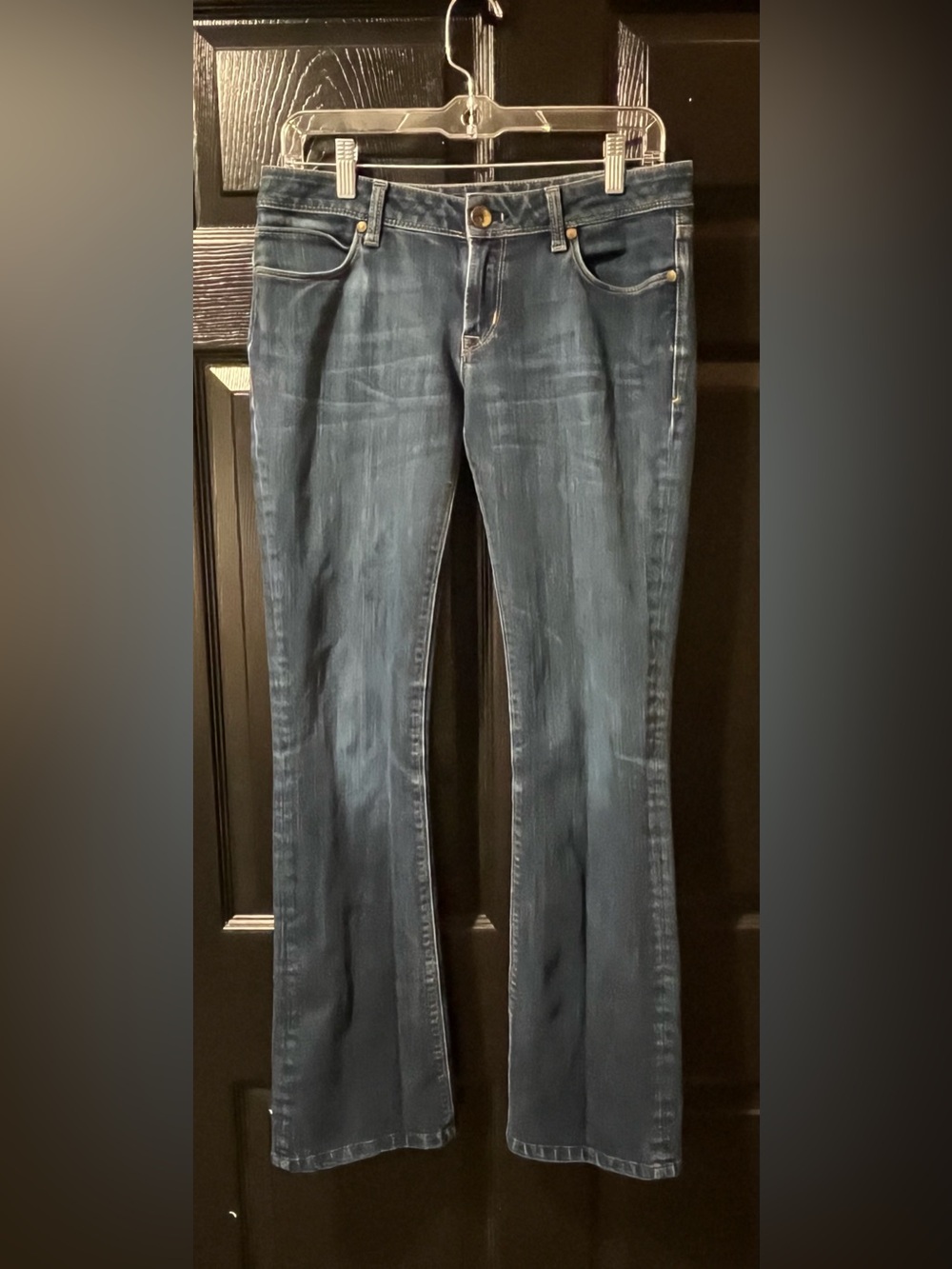 DL1961 Premium Denim Angel Flared Jeans Women’s Dark Wash